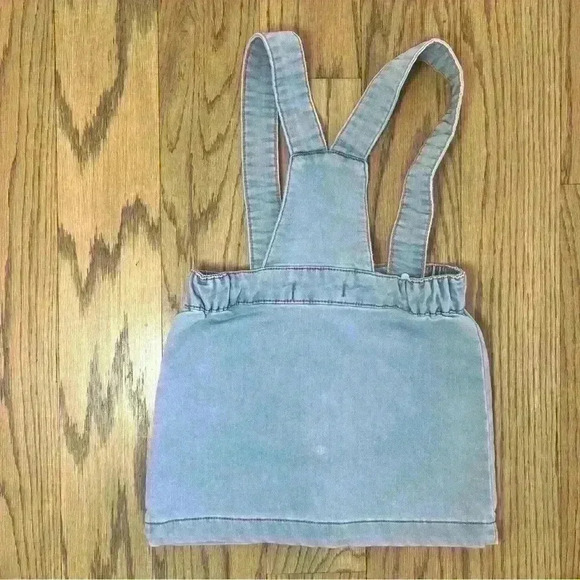 Tucker + Tate Girls Denim Jumper with Pockets Size 4 - Picture 2 of 9